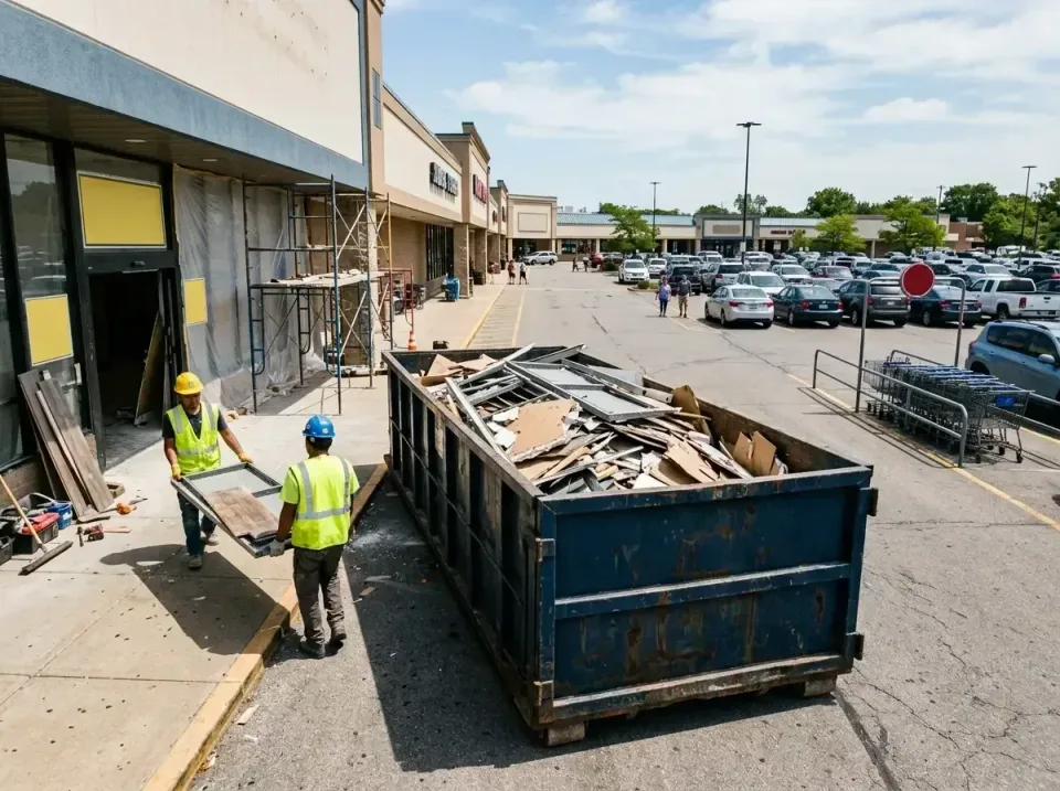 retail-store-renovation-debris-003 — frequently asked questions, Roll-off Dumpster Rentals in Lincroft, NJ